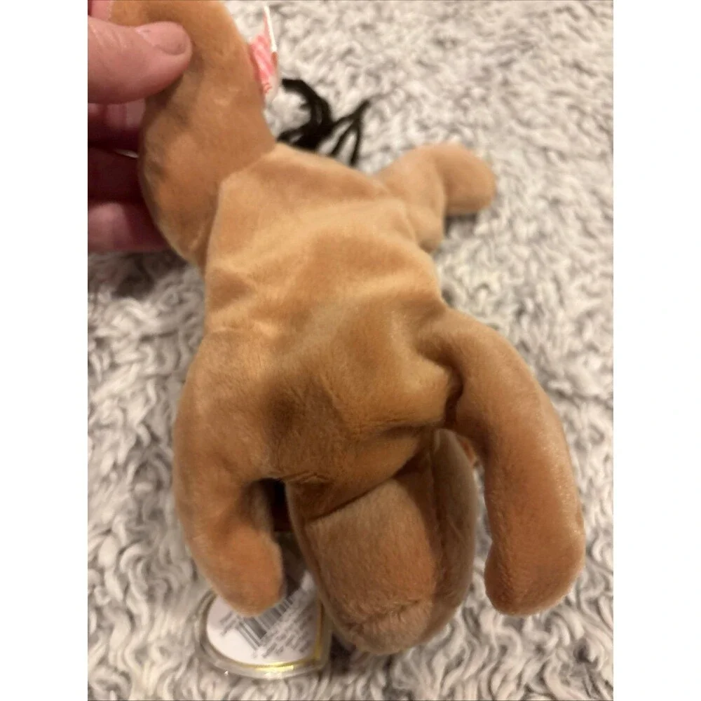 Ty‎ Beanie Baby Plush Toy Unisex OS Tan Excellent Derby Horse Fine Mane 4008